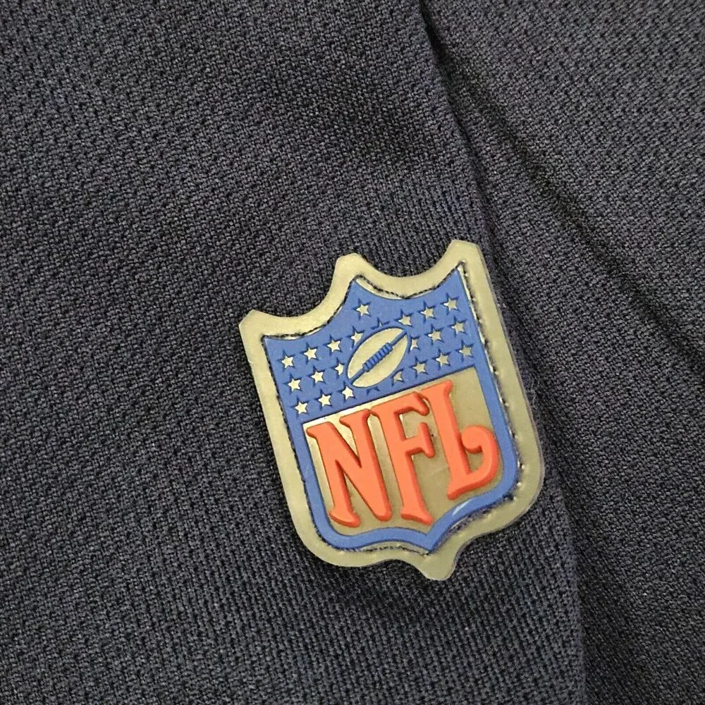 Reebok‎ NFL Tennessee Titans Polo Team PlayDry Performance Shirt Navy XL